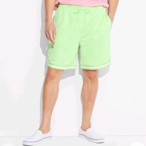 Men's 8.5" Regular Fit Pull-On Shorts - Original Use Light Green XL